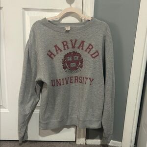 Harvard University Gray Sweatshirt